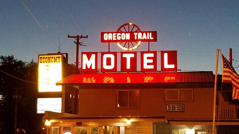 The Oregon Trail Motel on US Highway 30 in Baker City OR.